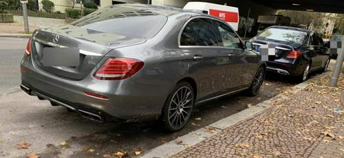 Der graue w213 20 Zoll, vorher wie Blaue