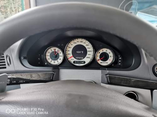 W219 CLS-Tacho (KI) in W211 E-Klasse