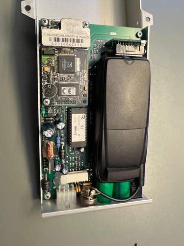 Box nach dem Öffnen