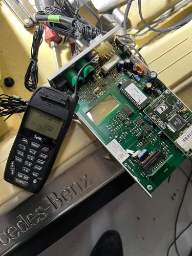 Telefon ist im Netz
