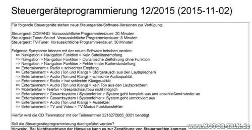 Comand-update