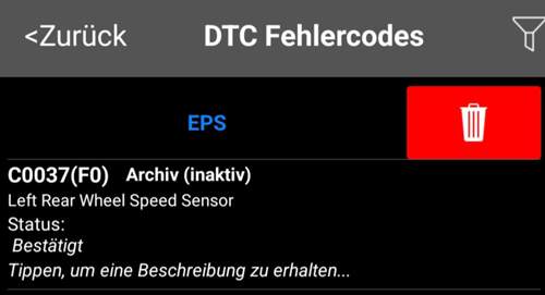 Honda Civic DTC Fehlercodes
