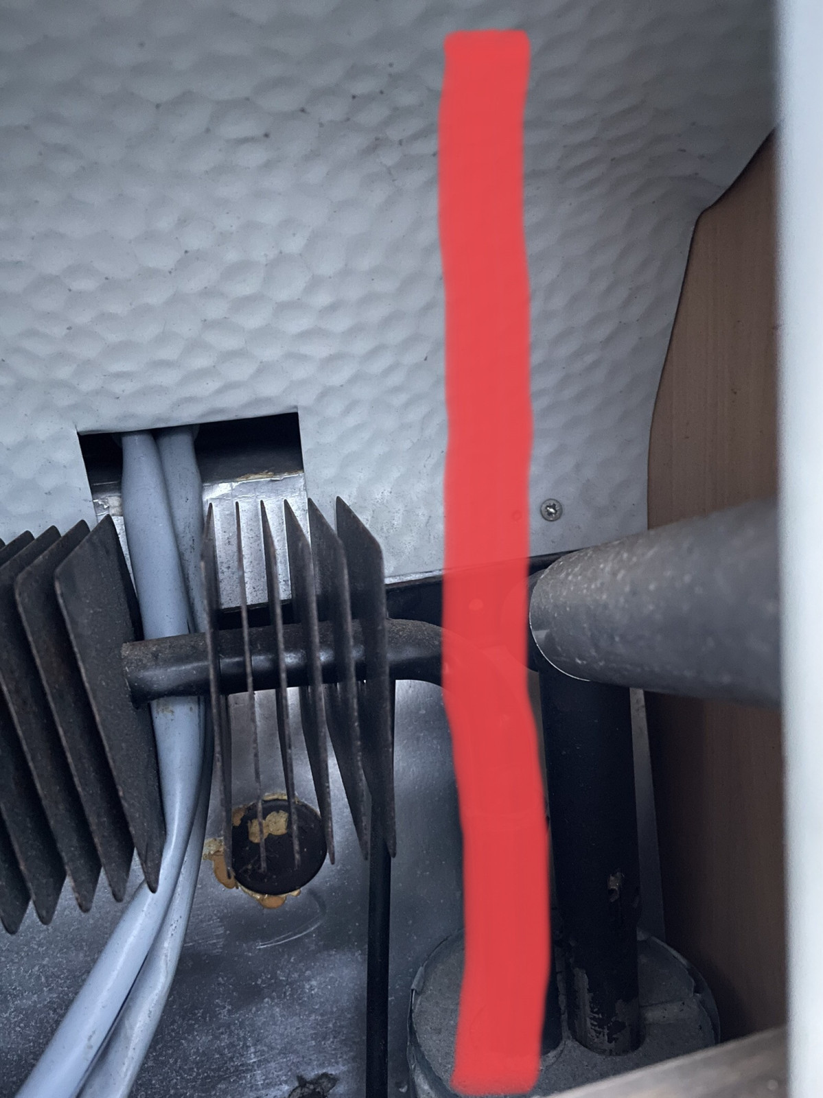 Wärmeleitblech Kühlschrank