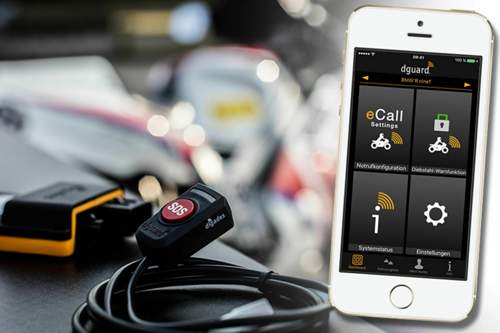 Über eine spezielle App bietet dguard weitere Services neben dem automatischen Notruf an