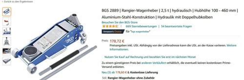 BGS Wagenheber