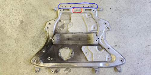 BMW G30 G31 Schutzblech Wagenheber