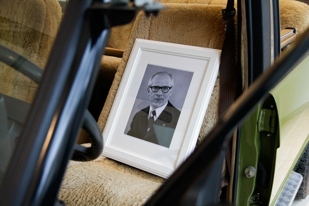 Hier saß Honecker selten, er zog die Jäger-Position auf dem Rücksitz vor.