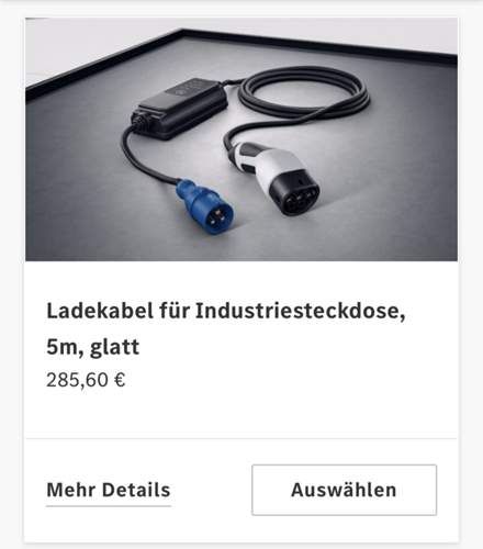 CEE Ladekabel