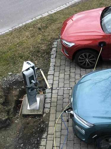 2er Standsäule je 22kW