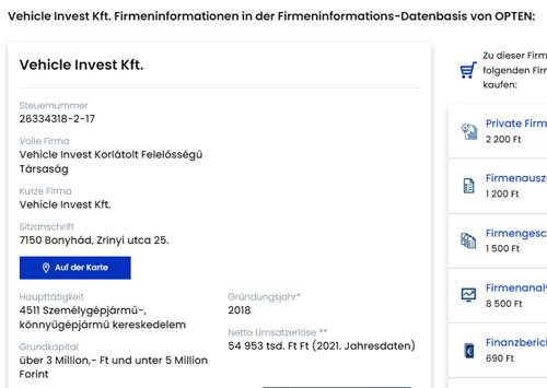 Vehicle-invest-kft