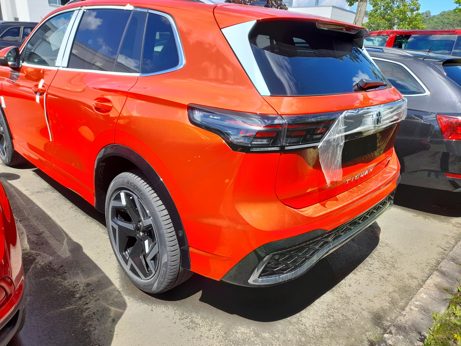 Warteraum für den Tiguan der 3. Generation