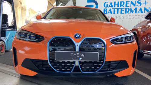 I4 eDrive40 in Inka Orange