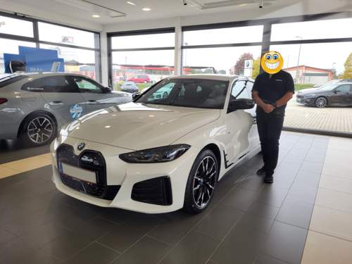 BMW i4 Abholung