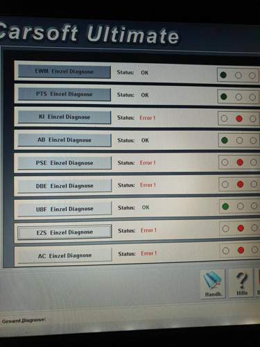 Car Soft Diagnose W210