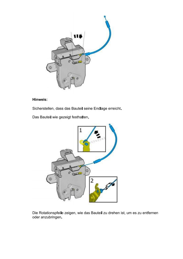 Wartungsarbeit – unter dem Motto „Do-it-yourself.“