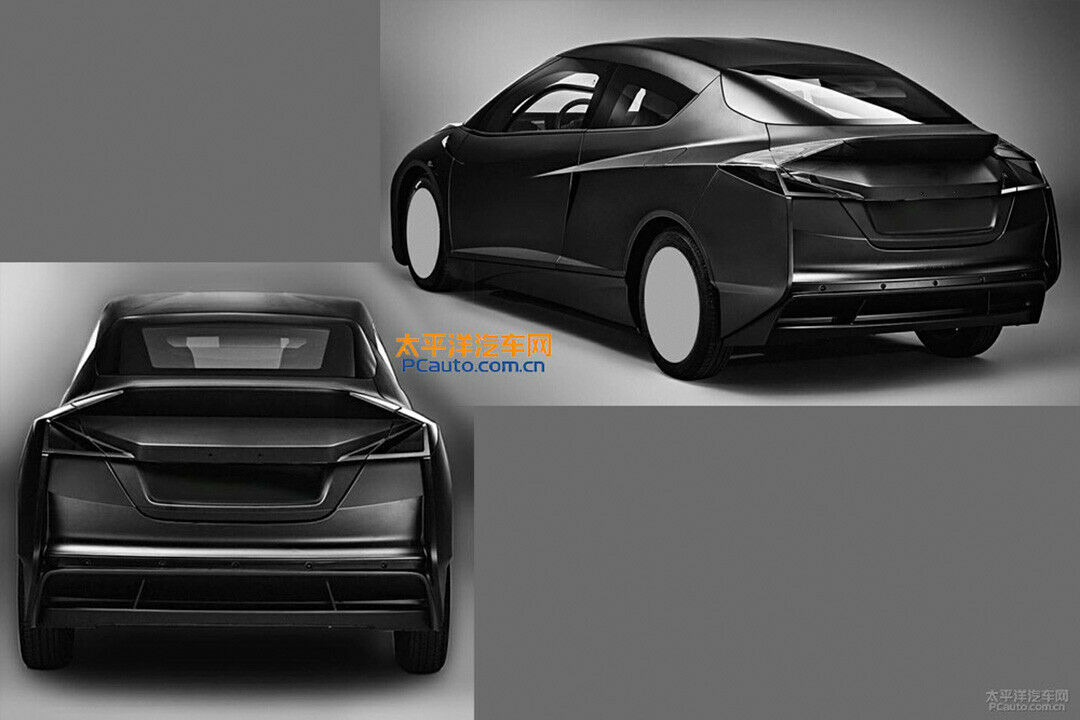 Das Heck von BMWs „Efficient Dynamics Forschungsfahrzeug“ erinnert an japanische Verbrauchswunder