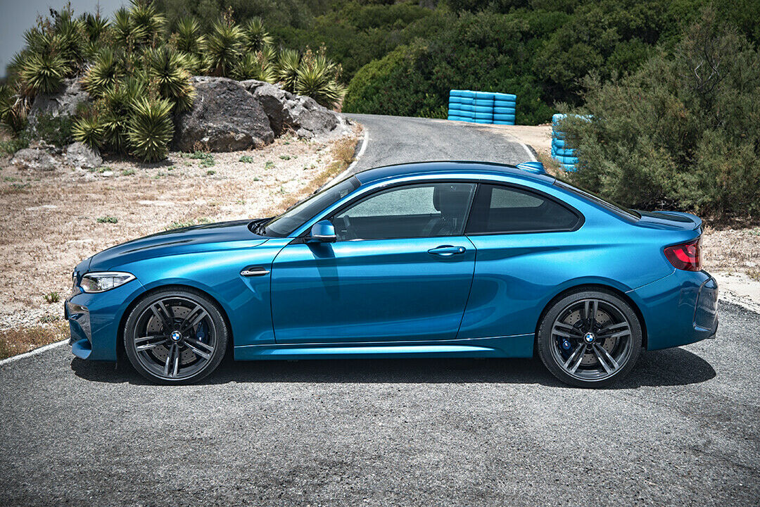 BMW M2: Seitenansicht