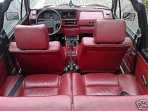 Innenraum Golf Cabrio