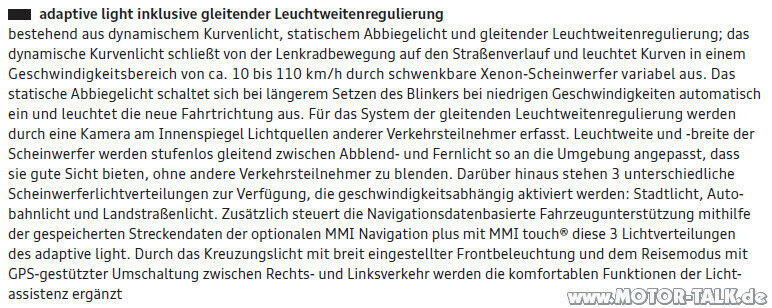 Warum Fernlichtassistent?