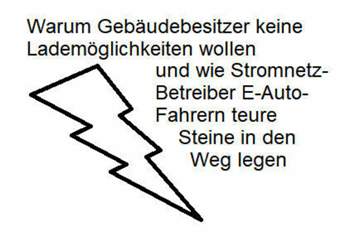 Warum Gebäudebesitzer keine Lademöglichkeiten wollen & wie Stromnetzbetreiber Steine in Weg legen
