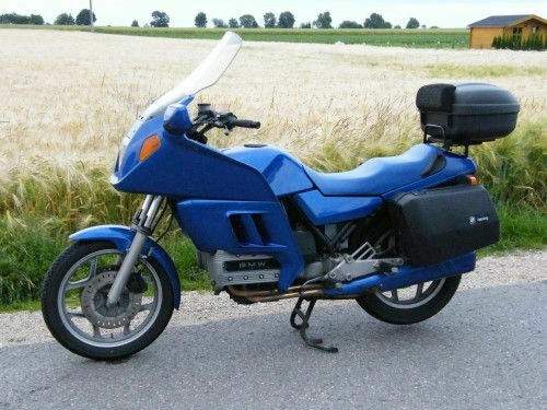 Mopeds mit Koffern