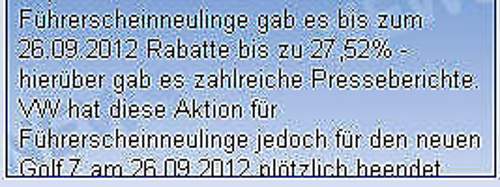 Preis-vw