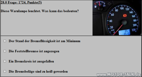 Warnleuchte-bremse