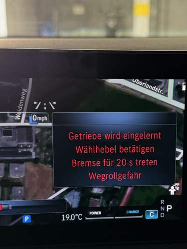 Getriebe einlernen