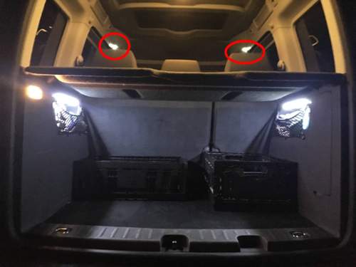 Caddy Innenbeleuchtung