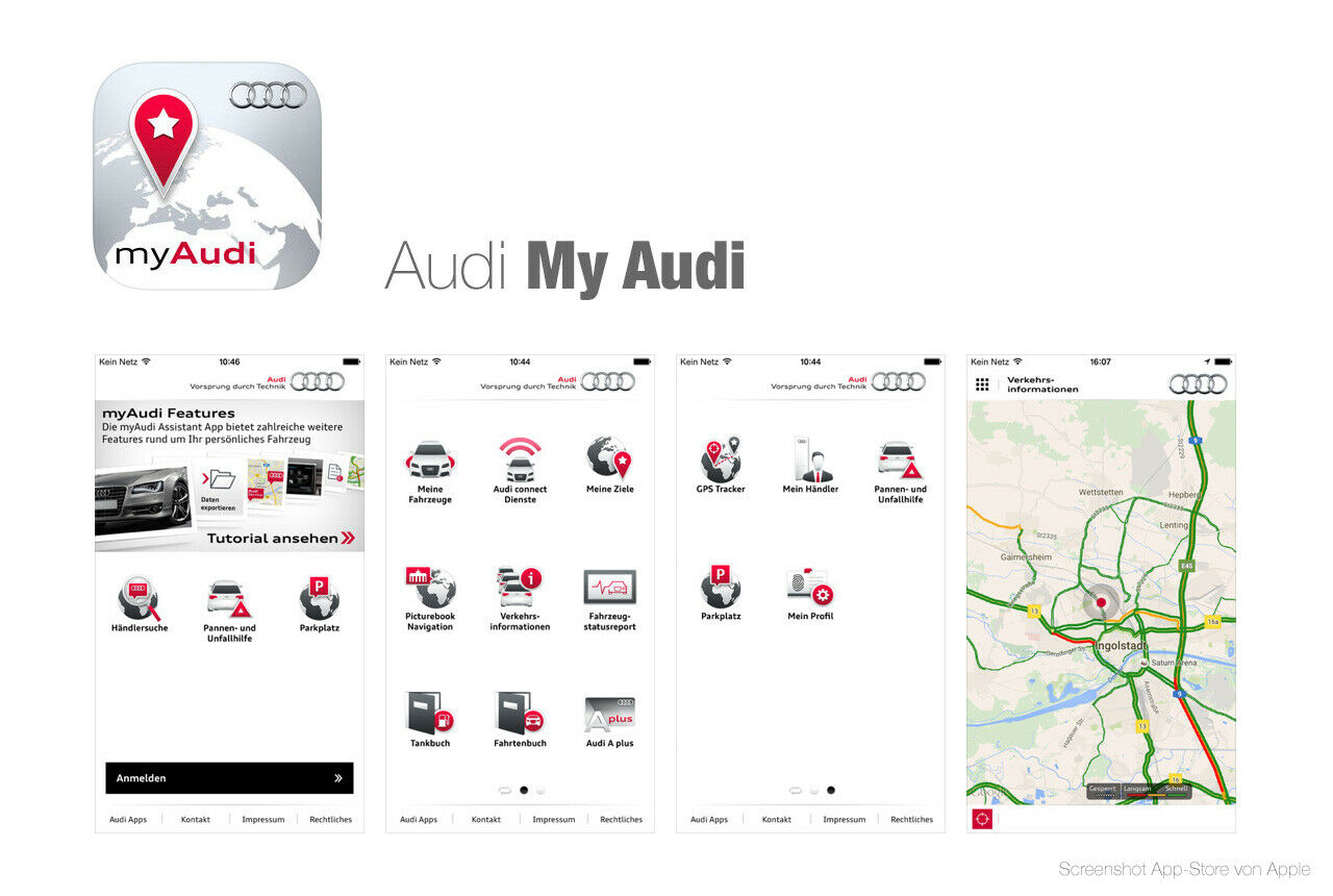 Die myAudi-App