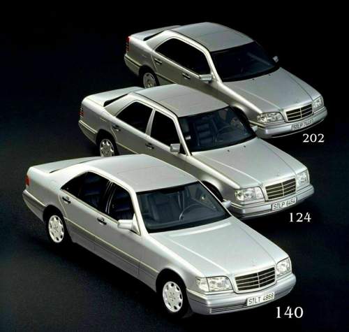 W202 w124 w140
