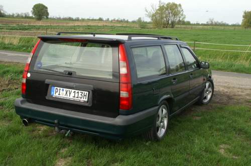 Folierte Heckklappe
