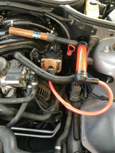 Falschluft suche N46