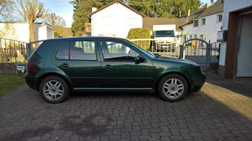 Golf geputzt