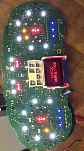 Platine weiße LEDs