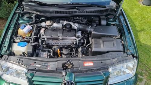 Motorraum neue Tandempumpe