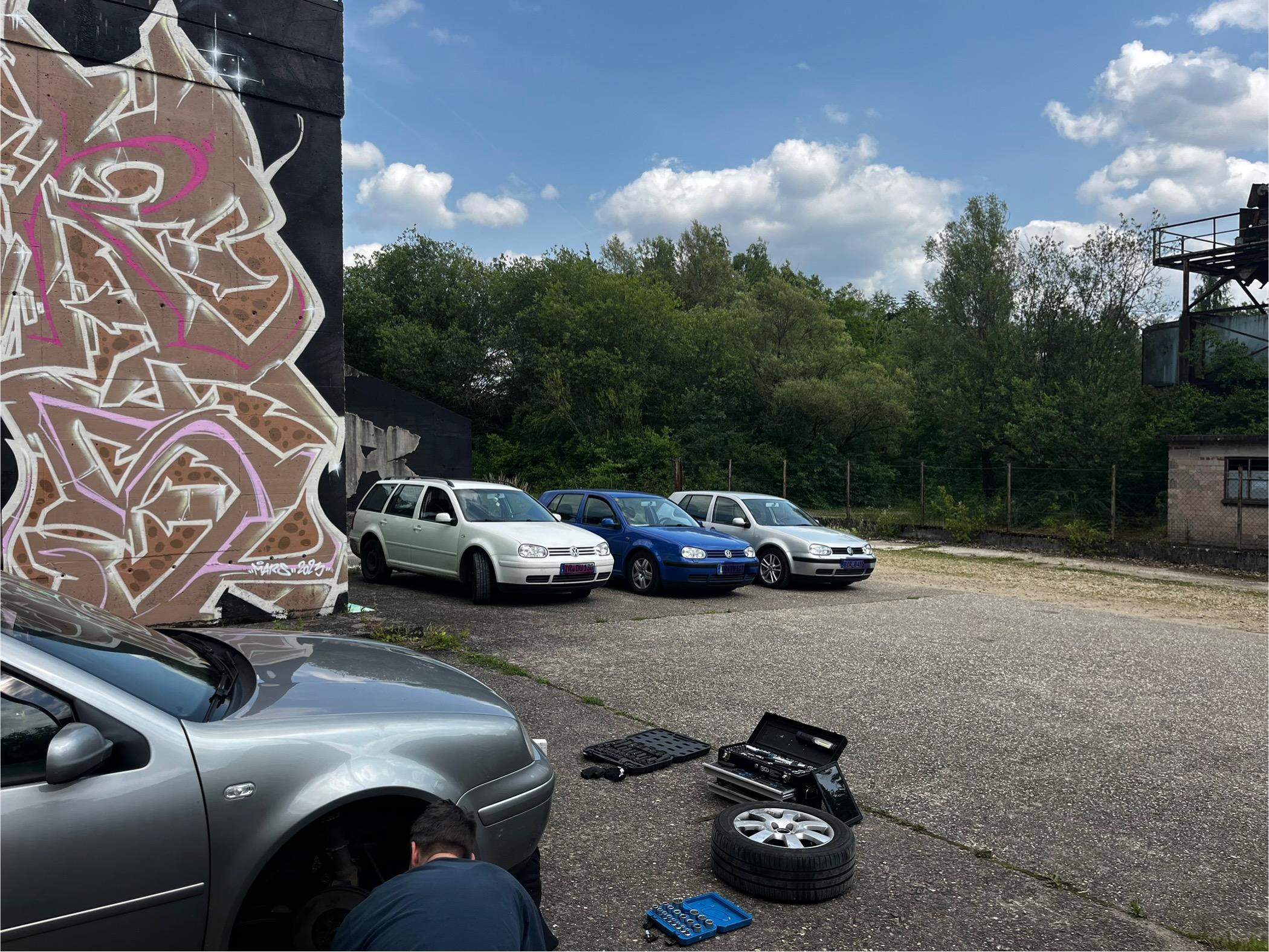 Was habt Ihr heute alles gutes für Euren Golf 4 getan?