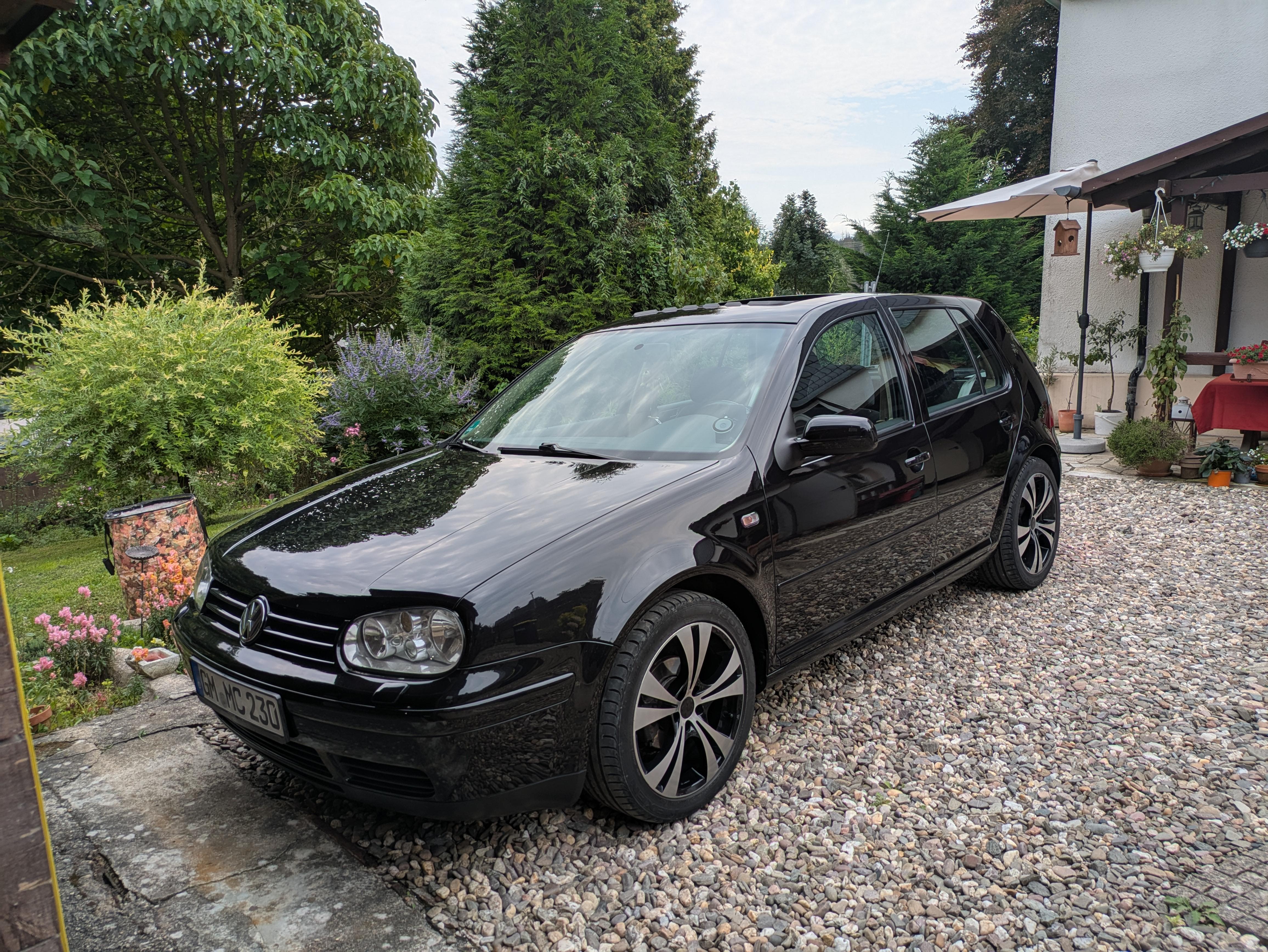 Was habt Ihr heute alles gutes für Euren Golf 4 getan?