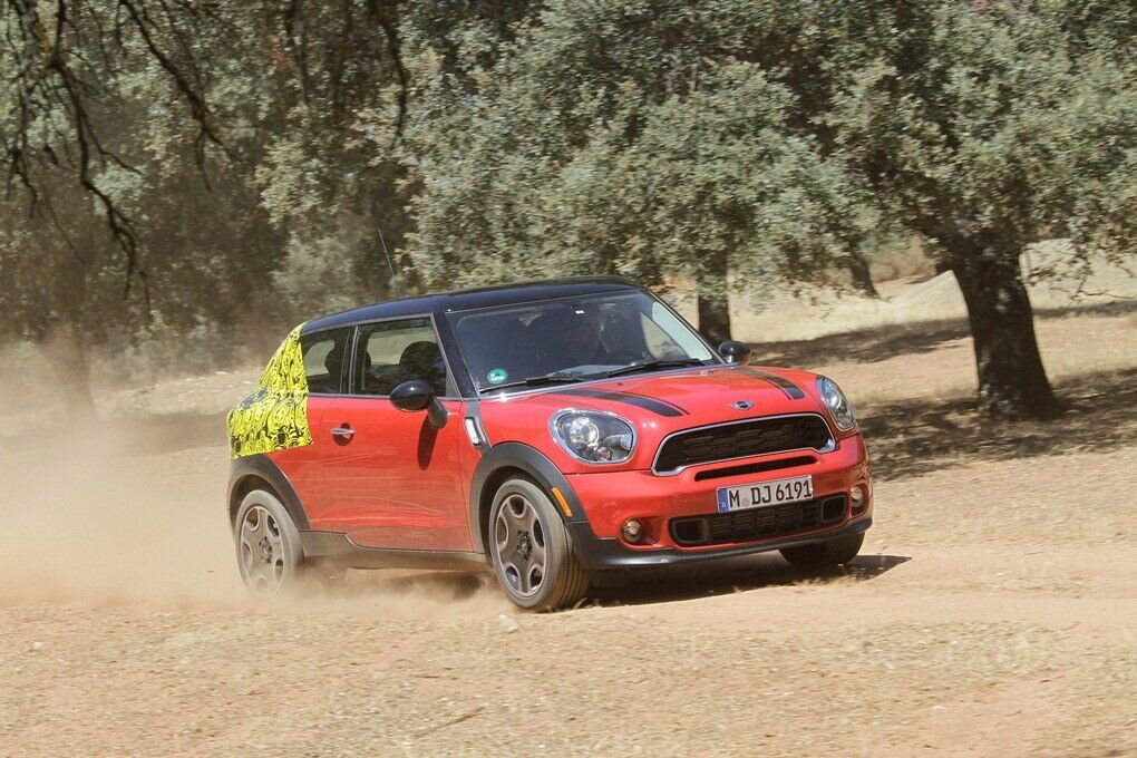 Der Mini Paceman im Gelände