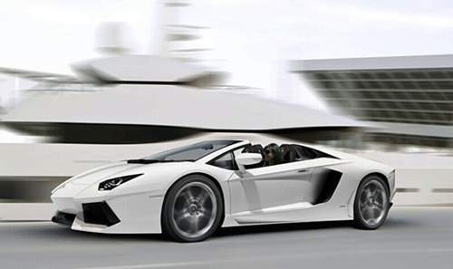 Sieht so der Aventador Spyder aus?