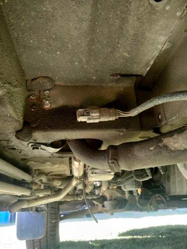 Unterseite Ford tourneo
