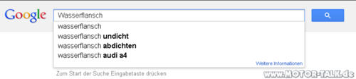 Wasserflansch