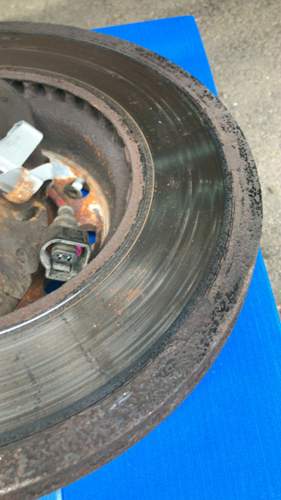 Golf6 bremsscheibe Rost