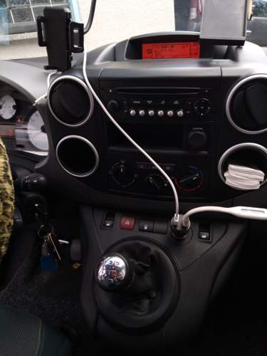 Ansicht Radio, CD, COCKBIT