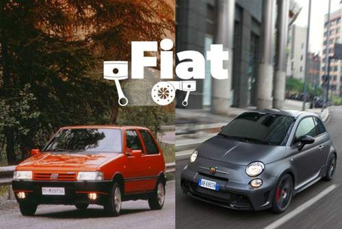 Leichtigkeit ist Trumpf: Das galt schon im Fiat Uno Turbo. Und sowieso im leergeräumten 695 Biposto