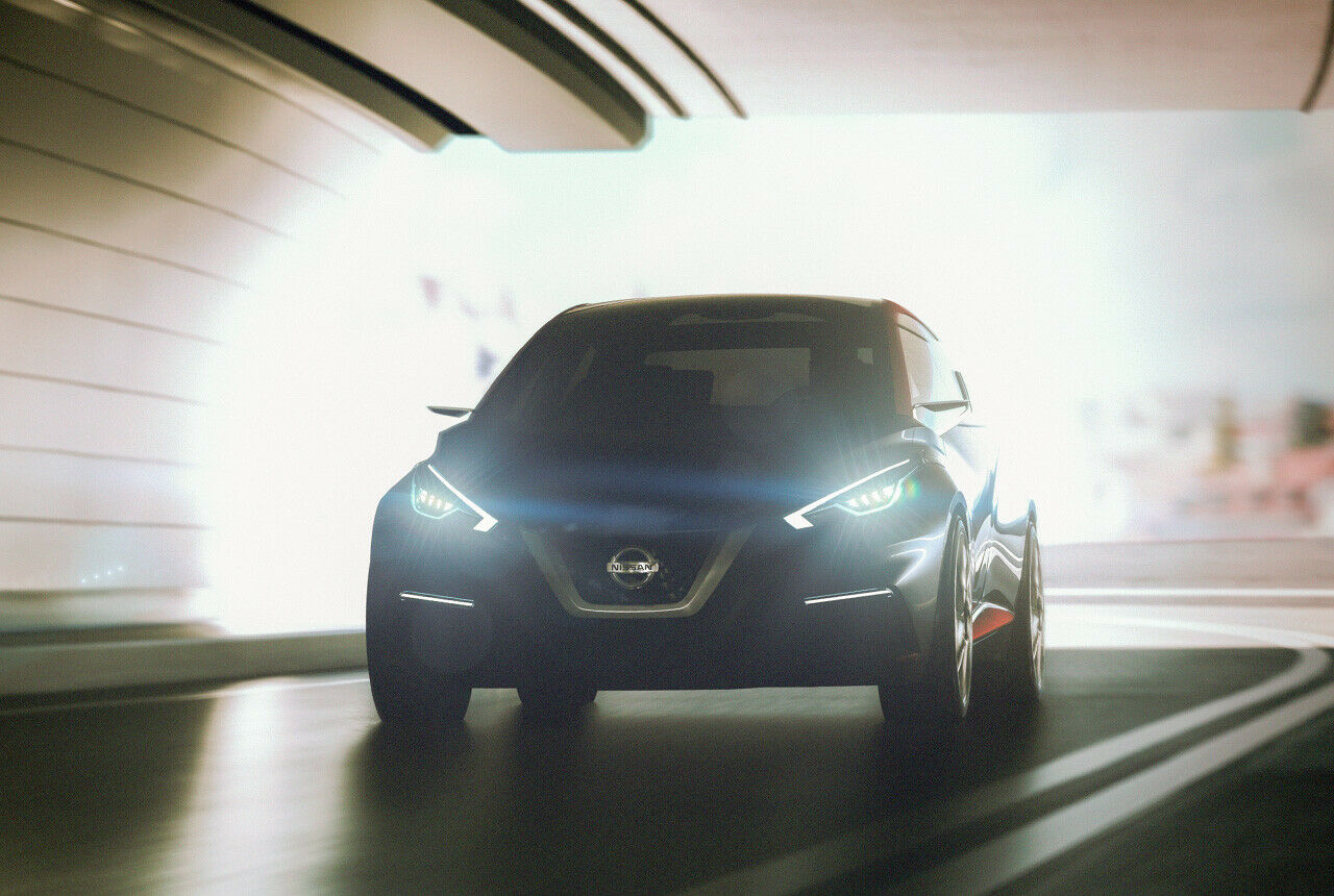 Nissan zum Sway: Würde Nissan das Prinzip von Juke und Qashqai auf die Kleinwagenklasse anwenden, sähe das Ergebnis so aus