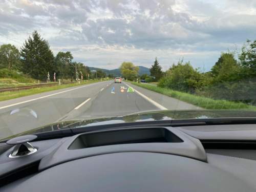 HUD komplett im A8 - wie im A6