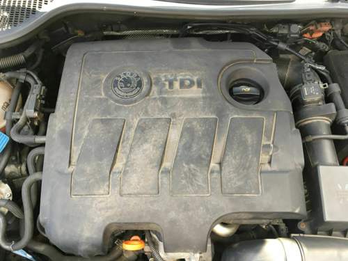 Motor dreckig