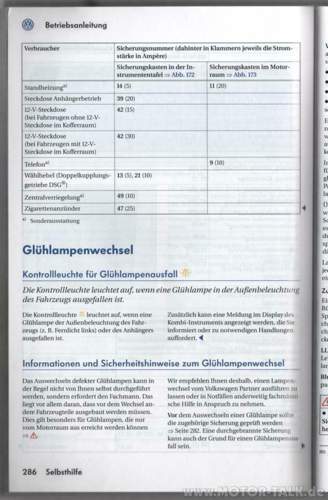Sicherungsbelegung 2