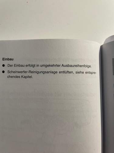 Golf 6 Wischwasser Pumpenausbau